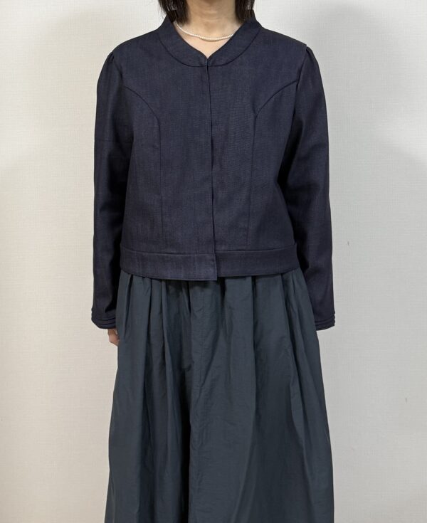 身長154cm Lサイズ デニムジャケット2｜婦人服の型紙販売