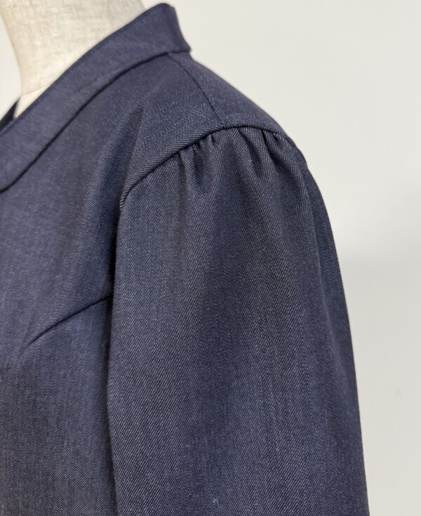 身長162cm Mサイズ デニムジャケット2｜婦人服の型紙販売 - 画像 (5)